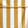 Striped Cabana Cotton Terry Beach Towel - Mustard