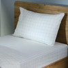 Piccoli Bayside Grid Fitted Sheet & Pillowcase Pack