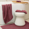 Alessia Cotton Bamboo Rib 6 Piece Towel Set