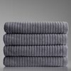 Alessia Cotton Bamboo Rib Bath Sheet