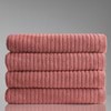 Alessia Cotton Bamboo Rib Bath Sheet