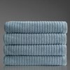 Alessia Cotton Bamboo Rib Bath Sheet