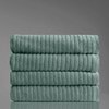 Alessia Cotton Bamboo Rib Bath Towel