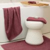 Alessia Cotton Bamboo Rib Bath Mat