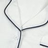 Bamboo Cotton White Men’s Pyjama Short Set