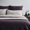 Luxury Cotton Pebble Coverlet - Charcoal