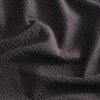 Luxury Cotton Pebble Coverlet - Charcoal