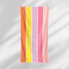 Sorrentina Velour Beach Towel - Sun Stripe