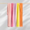 Sorrentina Velour Beach Towel - Sun Stripe