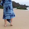 Sorrentina Velour Beach Towel - Vintage Palms
