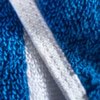Striped Cabana Cotton Terry Beach Towel - Royal