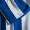 Striped Cabana Cotton Terry Beach Towel - Royal