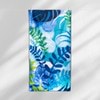 Salentina Sand-Free Beach Towel - Tropical Garden