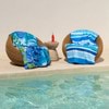 Salentina Sand-Free Beach Towel - Tropical Garden