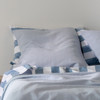 Luxury Cotton Rib Coverlet - Silver Ice