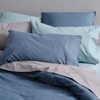 Stonewash Cotton Quilt Cover Set - Antica