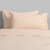 Cotton Mini Stripe Honey Quilt Cover Set - Modella