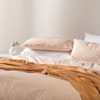 Cotton Mini Stripe Honey Quilt Cover Set - Modella