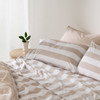 Modella Classic Stripe Sheet Set - Linen