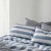 Modella Classic Stripe Sheet Set - Chambray