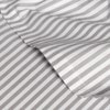 Cotton Mini Stripe Grey Sheet Set - Modella