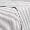 Cotton Mini Stripe Grey Sheet Set - Modella