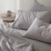 Cotton Mini Stripe Grey Sheet Set - Modella