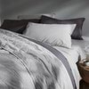 Softwash Cotton Smokey Grey Melange Coverlet - Vintage