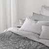 Softwash Cotton Smokey Grey Melange Coverlet - Vintage