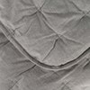 Softwash Cotton Smokey Grey Melange Coverlet - Vintage