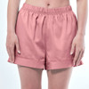 Alessia Bamboo Cotton Antique Rose Women's Pyjama Short Set