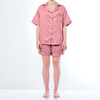 Alessia Bamboo Cotton Antique Rose Women's Pyjama Short Set