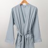 Alessia Bamboo Cotton Silver Women's Robe