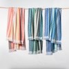 Positana Terry Beach & Bath Towel - Checkers Coastal