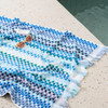 Positana Terry Beach & Bath Towel - Checkers Coastal