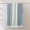 Positana Terry Beach & Bath Towel - Checkers Botanical