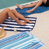 Positana Terry Beach & Bath Towel - Isola Cornflower