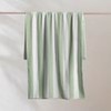 Striped Cabana Cotton Terry Beach Towel - Pear