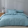 Super Soft Embroidered Quilt Cover Set - Caressa (Free Pillowcases)
