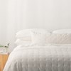 Softwash Cotton Oatmeal Melange Coverlet - Vintage