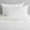 Cotton Seersucker White Quilt Cover Set - Modella