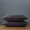 Bamboo Cotton Porcini Grey Sheet Set - Alessia