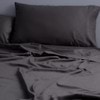 Bamboo Cotton Porcini Grey Sheet Set - Alessia