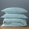 Bamboo Cotton Gelato Mint Quilt Cover Set - Alessia