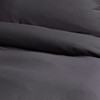 Bamboo Cotton Porcini Grey Quilt Cover Set - Alessia