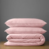 Cotton Flannelette Blush Pink Quilt Cover Set - CoziCotton