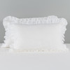 Softwash Cotton Ruffle White Pillowcase Pair - Vintage