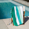 Sorrentina Velour Beach Towel - Salento Verde