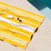 Sorrentina Velour Beach Towel - Lido Saffron
