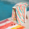 Sorrentina Velour Beach Towel - Multiplo Sunburst